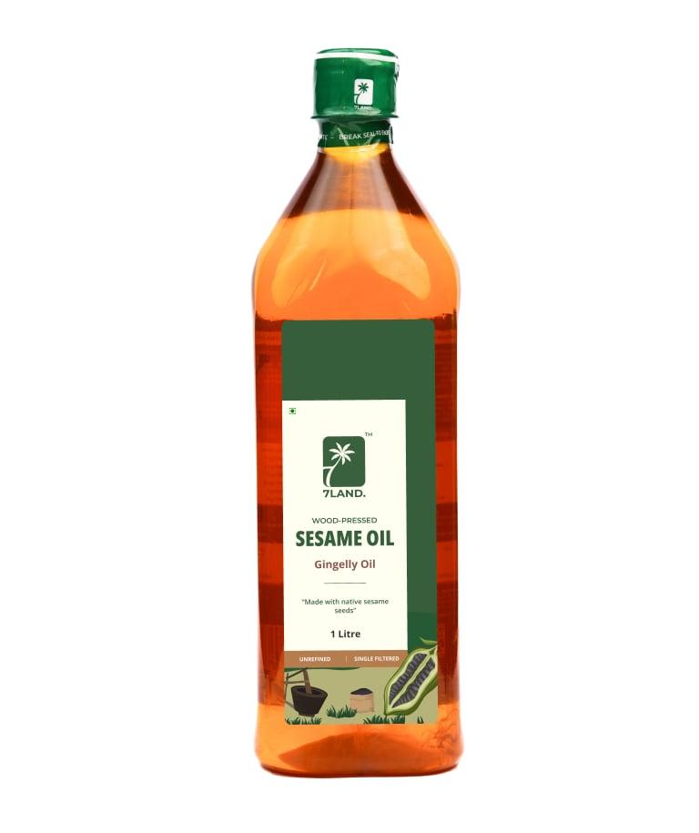 Wood-Pressed Sesame Oil – 1 Litre