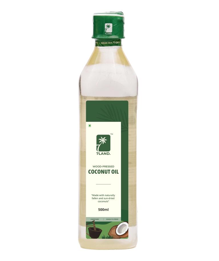 Wood-Pressed Coconut Oil – 500mL